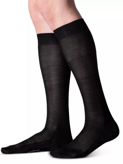 FALKE No. 4 Silk & Nylon Knee High Dress Socks
