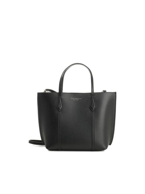 TORY BURCH small Perry pebbled leather tote bag