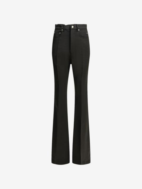 Rick Owens flared-leg trousers