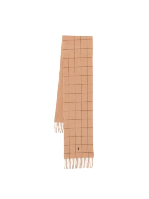 Polo Ralph Lauren checked scarf