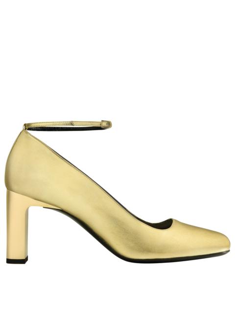 Longchamp Longchamp Métal Pumps Pale gold - Leather