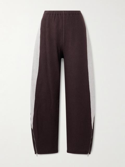 TORY BURCH Wool And Cotton-blend Pants