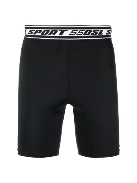 Diesel AMSB-SPRANT-WT18 SHORTS "BLACK" A06654 0BIAJ 900