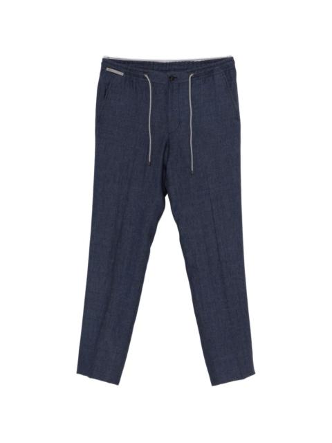 CORNELIANI drawstring trousers