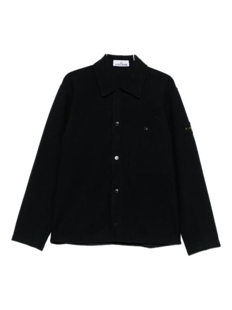 Stone Island virgin wool blend shirt