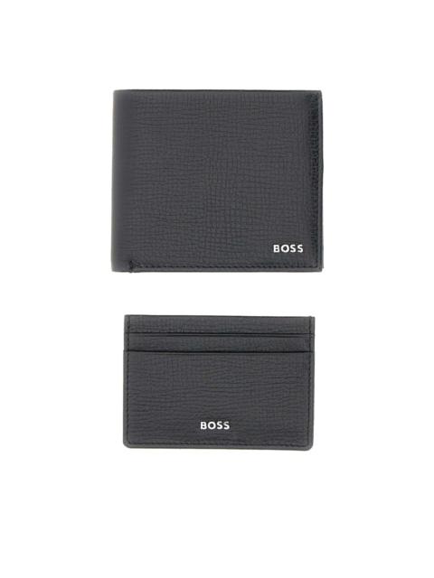 BOSS leather wallet