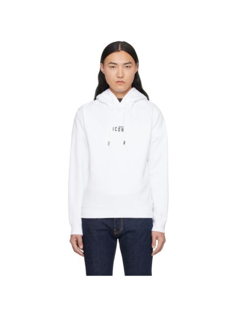 DSQUARED2 White Mini 'Icon' Hoodie
