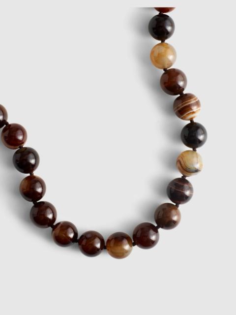 Madewell Semiprecious Oversized Beaded Choker Necklace