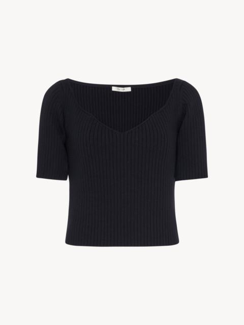 The Row Grais Top in Virgin Wool