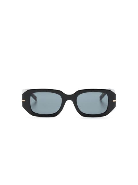 BOSS rectangle-shape tinted sunglasses