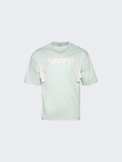 Curb Embroidered T-Shirt Sage Green