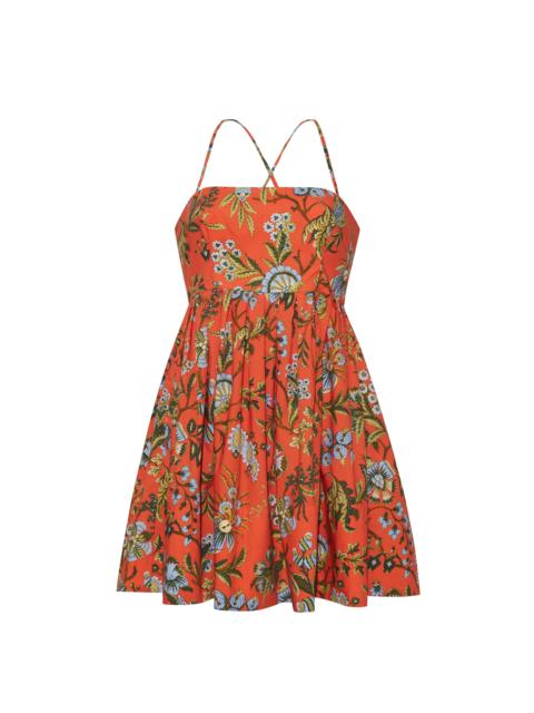 Leo Mini Dress
Boasts An Empire Waist And A Chic Self-Tie Back