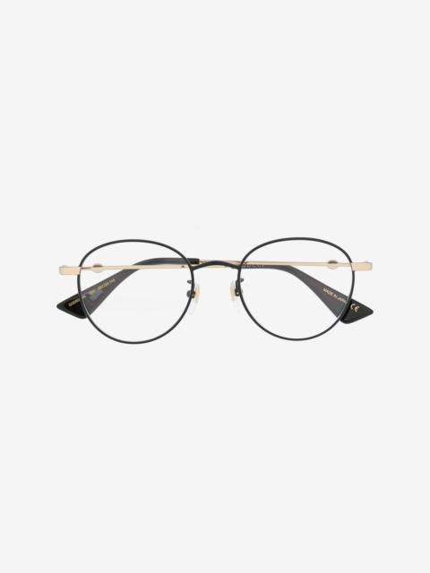 GUCCI round frame optical glasses
