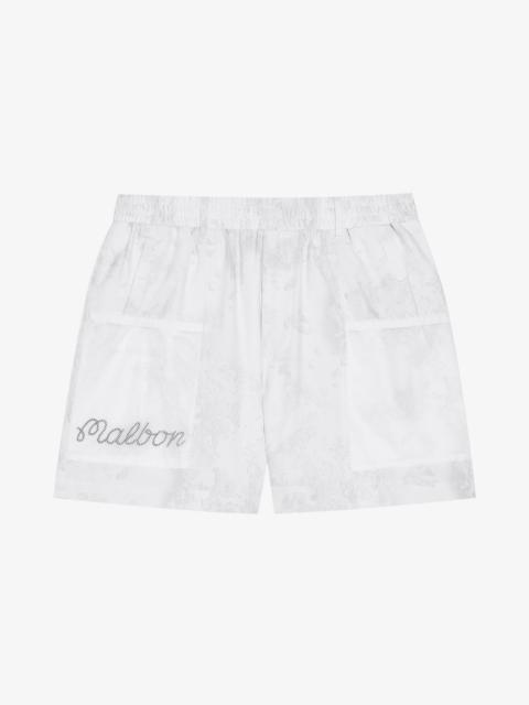 malbon MESH BASKET POCKET SHORT