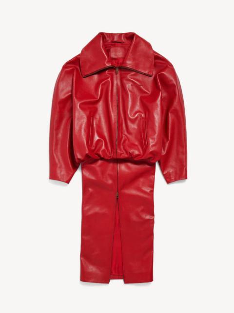 BALENCIAGA Women's Round Jacket in Red