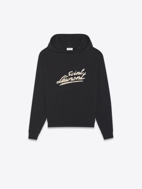 SAINT LAURENT "saint laurent" '50s signature hoodie