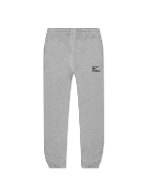 Nike NIKE X STÜSSY SWEATPANTS - DARK HEATHER GREY