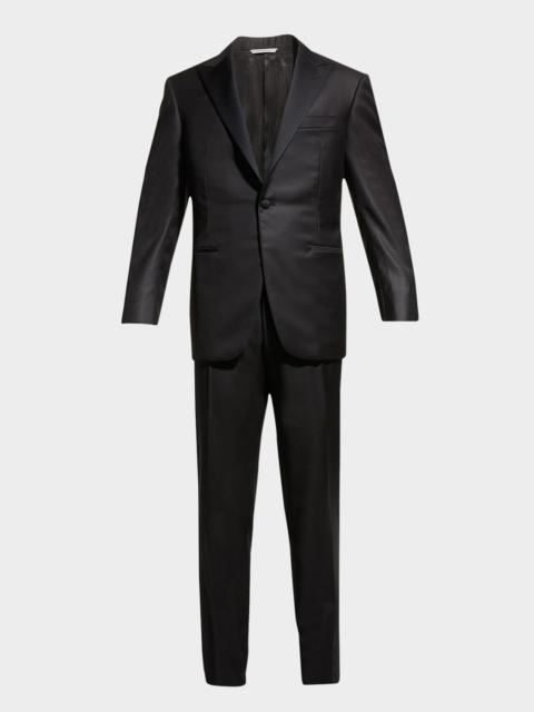 Canali Wool Two-Piece Tuxedo Suit