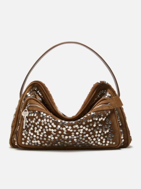 Acne Studios Camero Camera shoulder bag - Cognac brown