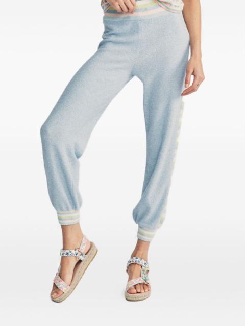 LoveShackFancy striped-trim track pants