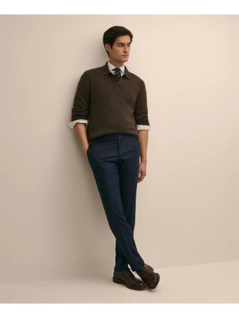 Brooks Brothers Slim Fit Wool Flannel Dress Pants