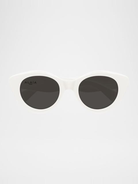 Alaïa Cat-Eye Acetate Sunglasses