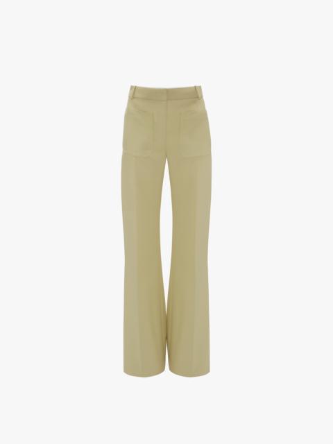 Alina Tailored Trouser in Lemon