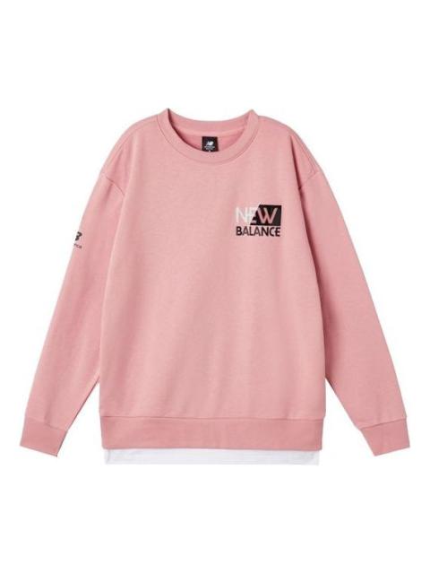 New Balance New Balance Casual Logo Sweatshirts 'Pink' AMT11314-CYK