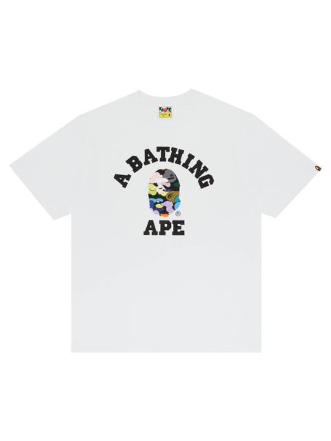 Bape multi camo tee sale