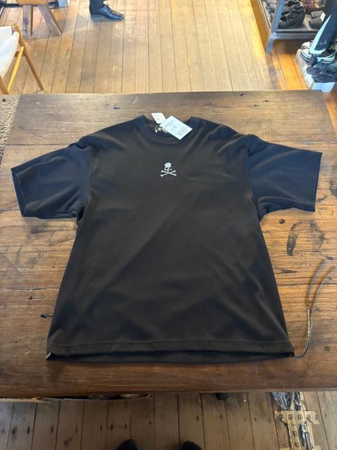 mastermind JAPAN mastermind Japan SS25 Black Boxy Fit Loopwheel Cotton T-Shirt