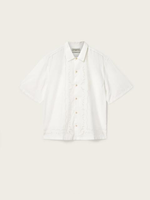 FIELD OVERSIZED SHORT SLEEVE COTTON SHIRT