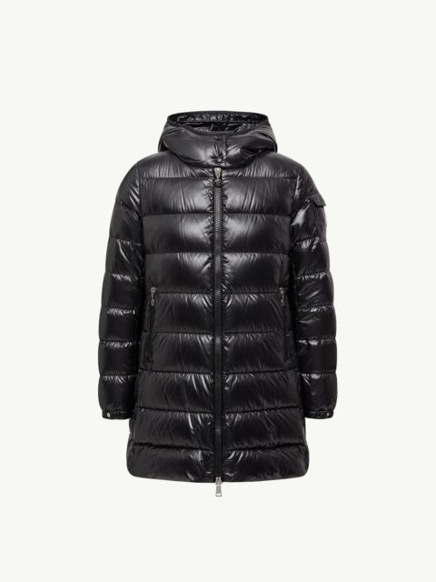 Moncler Courcelles Hooded Mid-Length Down Jacket