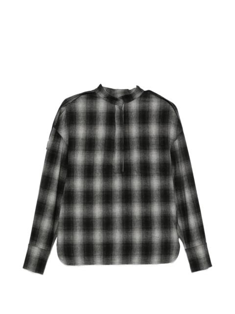 IRO Iro Natte Checked Top