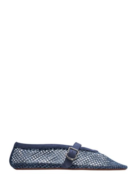 Alaïa Fishnet Ballerina Flats