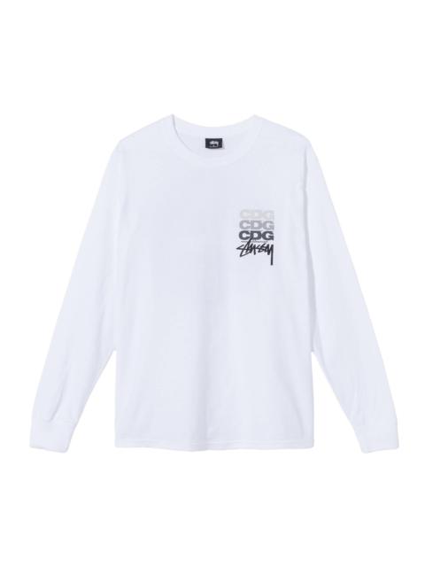 Stüssy Stussy x Comme des Garçons Dot Long-Sleeve T-Shirt 'White'