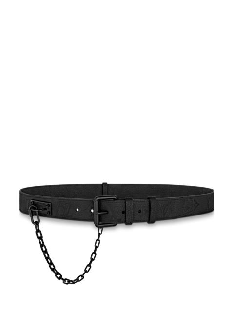 Louis Vuitton Signature Chain 35mm Belt