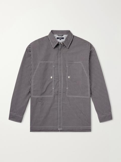 Comme des Garçons Homme Checked Cotton-Shell Overshirt