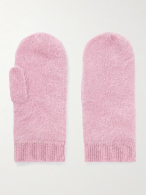 LISA YANG Brushed-cashmere Mittens