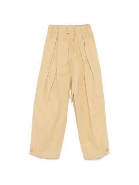 Jil Sander cotton trousers