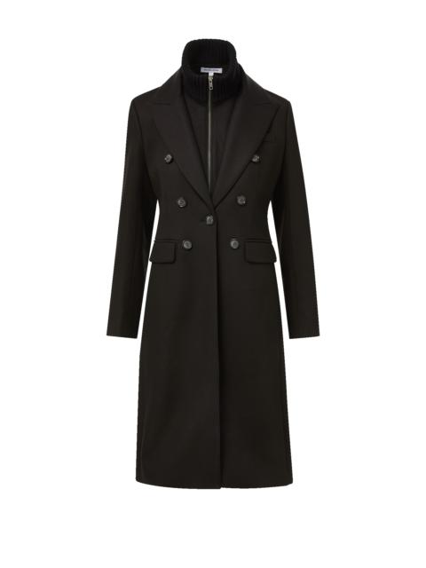 VERONICA BEARD STRYDER DOUBLE-BREASTED DICKEY COAT
