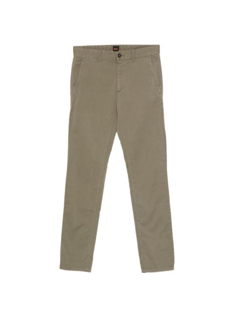 BOSS button trousers