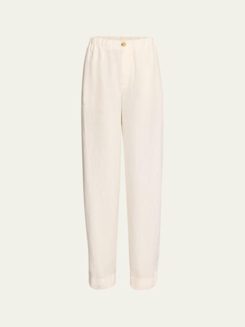 Vince Hemp Wide-Leg Utility Pants