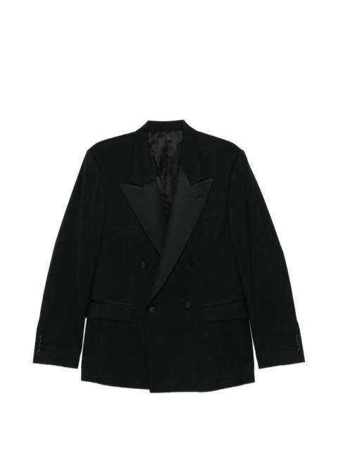 LARDINI peaked-lapel double-breasted jacket