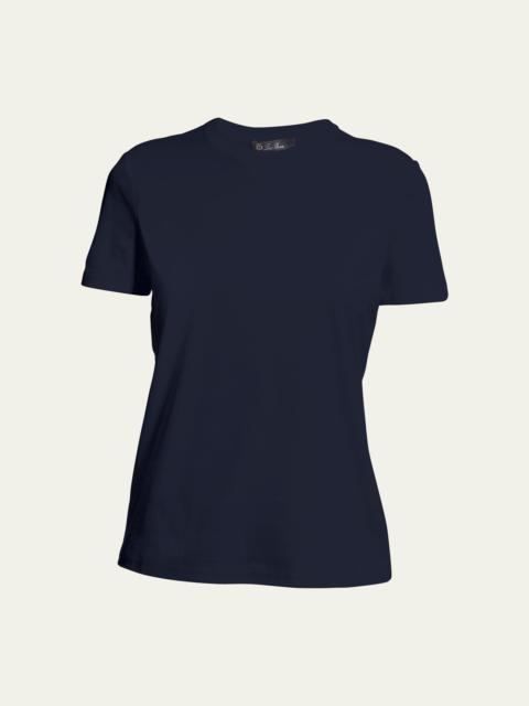 Loro Piana Short-Sleeve Logo Tee