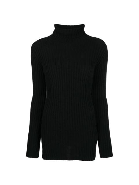 Yohji Yamamoto roll-neck long-sleeve jumper