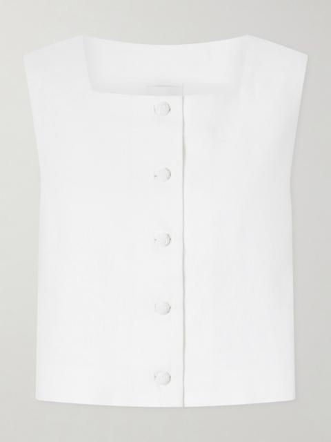 POSSE Rio Linen Tank Top