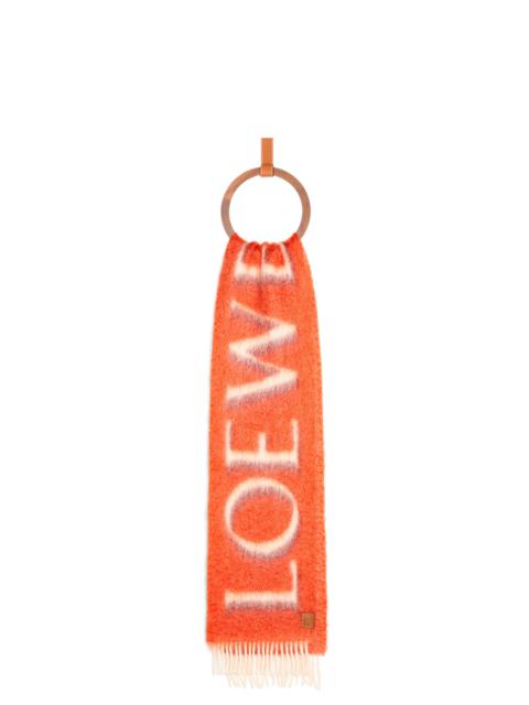 Loewe LOEWE scarf in wool and mohair