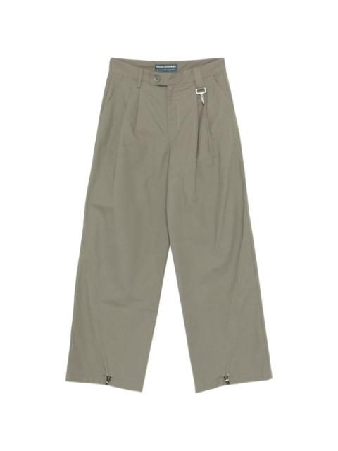REESE COOPER® ripstop pleated trousers