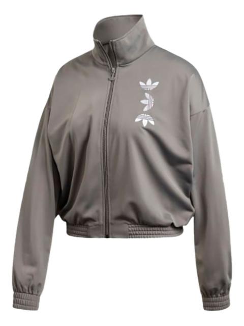 adidas logo-print track jacket