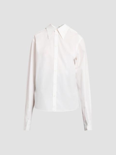 Dolce & Gabbana Women's Poplin Cotton Slim Shirt - Bianco